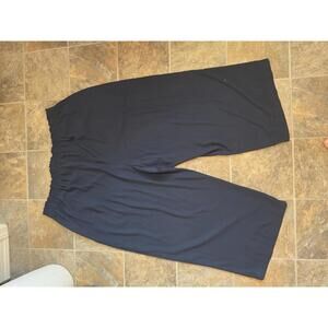 Joe Fresh Women's Navy Blue Wide Leg Pants Size 22